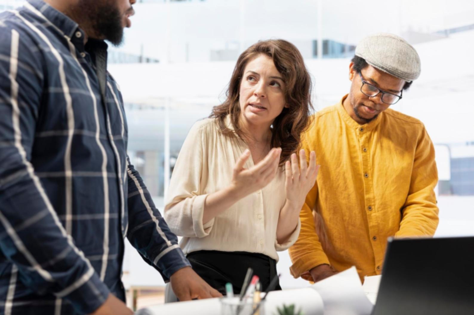 Interactive workshop environment with budget analysis tools and collaborative workspace
